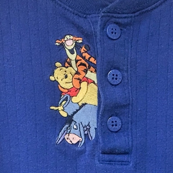 Disney Onsie with Embroidered Pooh & Gang on Chest - Picture 4 of 5